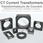 CT - TRANSFORMATEUR DE COURANT 3000:5A 600 V SPLIT DIM. 71/8