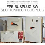 INTERRUPTEUR ENFICHABLE 60A 600V 3PH 4F FPE