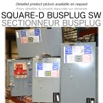 INTERRUPTEUR ENFICHABLE 60A 600V 3PH 4F SQUARE D