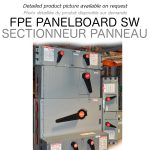 INTERRUPTEUR A PANNEAU 60A/60A 600V 3PH FPE