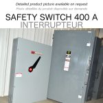 INTERRUPTEUR 600A 600V 3PH FUSIBLE